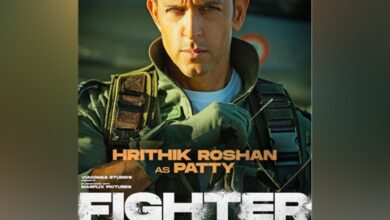 Meet Hrithik Roshan as Squadron Leader Shamsher Pathania aka Patty, new poster of 'Fighter' unveiled