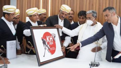 Karnataka: Siddaramaiah unveils logo of Kogadu Hockey festival