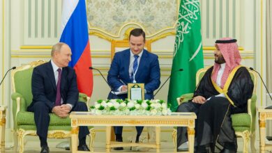 Russian President Putin meets Saudi Crown Prince in Riyadh