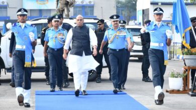 Hyderabad: Remain open to new ideas, Rajnath Singh tells Air Force cadets