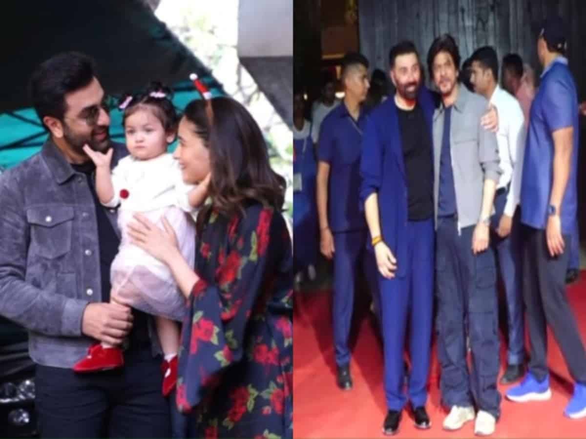 From Deepika Padukone's wow video to SRK-Sunny Deol's reunion, look at most viral moments of 2023
