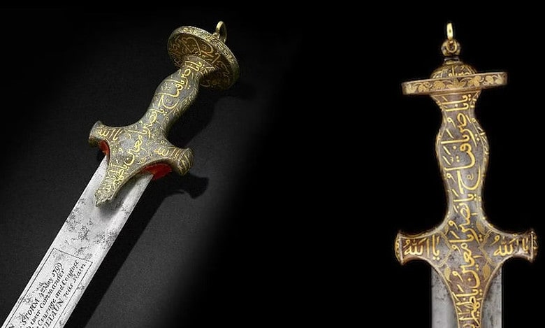 Swords of Wootz steel ingots of Golconda and south India led to victory in many battles