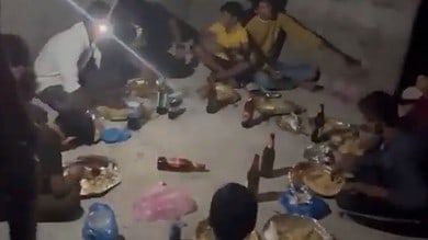 Video of Andhra Pradesh class 7 boys drinking beer in hostel surfaces