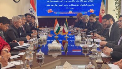 Jaishankar holds 'productive' discussion on Chabahar port in Tehran