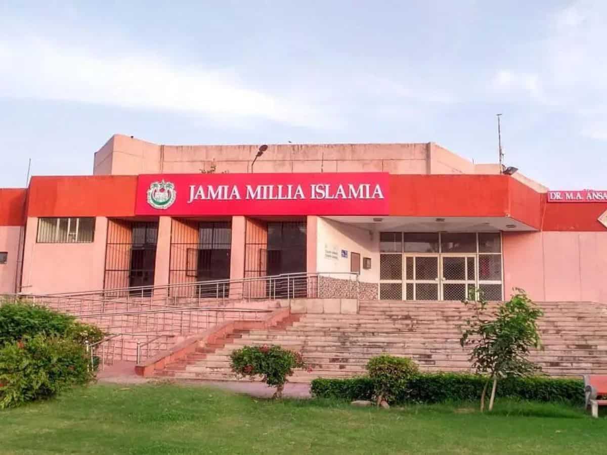 Pro-Babri Masjid slogans raised inside Jamia Millia Islamia campus