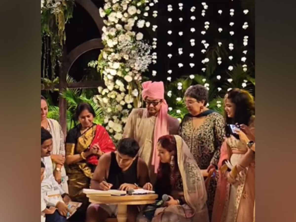 Ira Khan, Nupur Shikhare are now married, Ambanis attend the ceremony