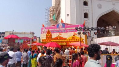 People watch Ram Mandir inauguration live in Hyderabad