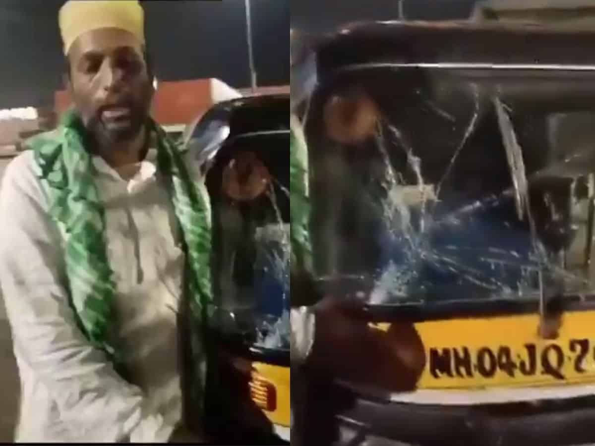 Maharashtra: 1 held for assaulting auto driver, forcing him to shout 'Jai Shri Ram'