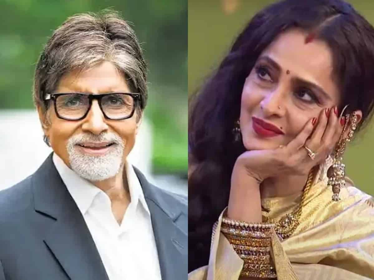 Amitabh Bachchan, Rekha feature in music video, but there's a twist