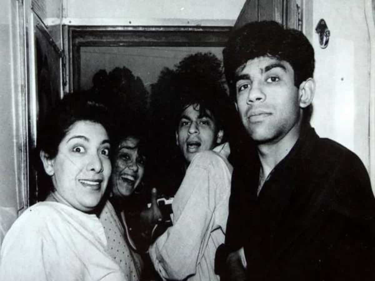 Rituraj Singh, Shah Rukh Khan's photo from 1980s goes viral