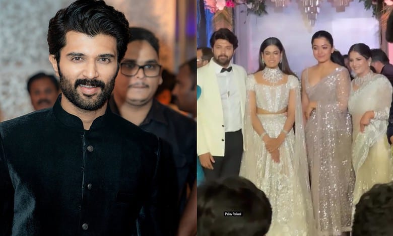 Video: Vijay Deverakonda, Rashmika Mandanna at wedding in Hyderabad
