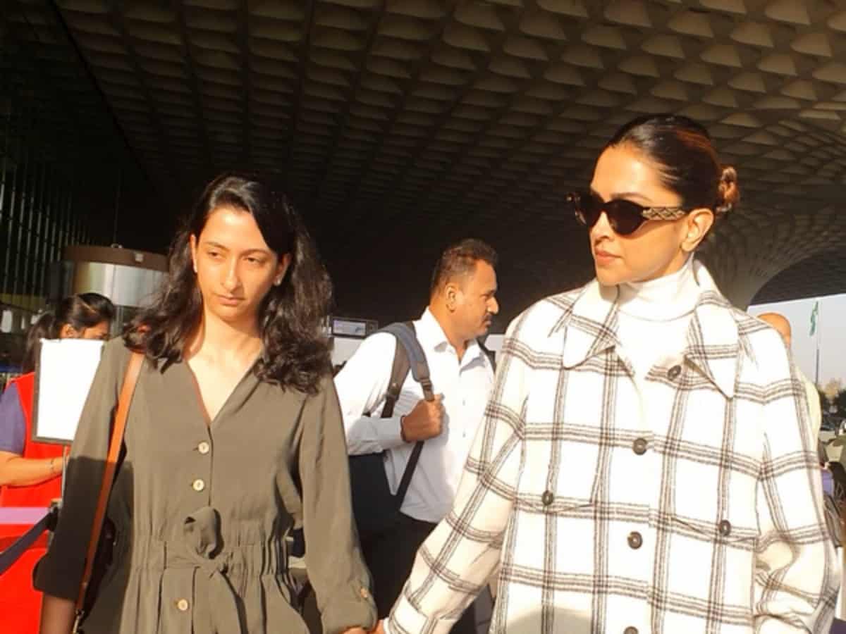 Deepika Padukone slays airport fashion in shacket - photos