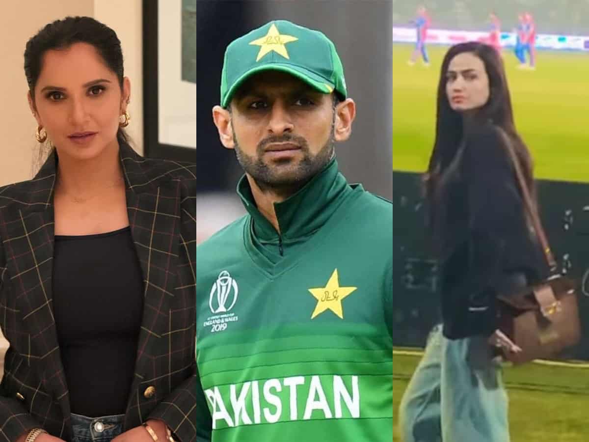 Fans shout 'Sania Mirza' in stadium, watch Sana Javed's reaction