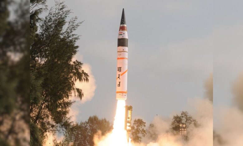 PM Modi lauds DRDO scientists for first flight test of Agni-5 missile