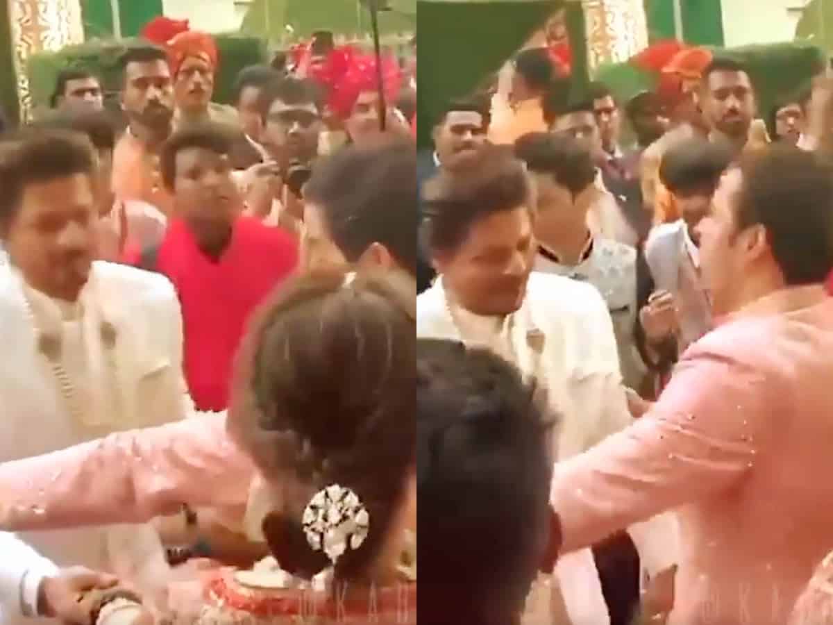 Did Akash Ambani disrespect SRK? Wedding video goes viral