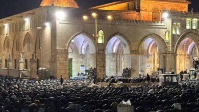 Al-Aqsa Mosque: Over 100K Palestinians perform Taraweeh prayer on 2nd Friday of Ramzan