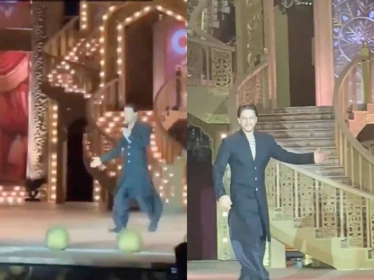 Watch: Shah Rukh Khan chants Jai Shri Ram on stage