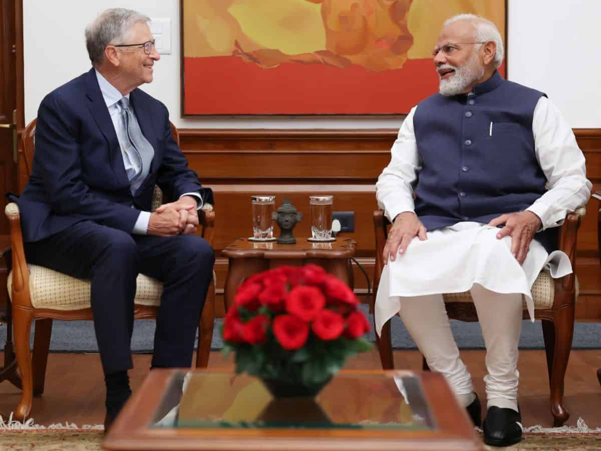 Bill Gates meets PM Modi