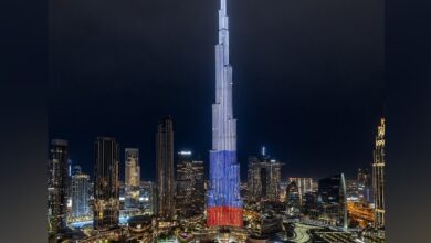 Iconic towers in UAE lights up in solidarity with Moscow terror attack victims