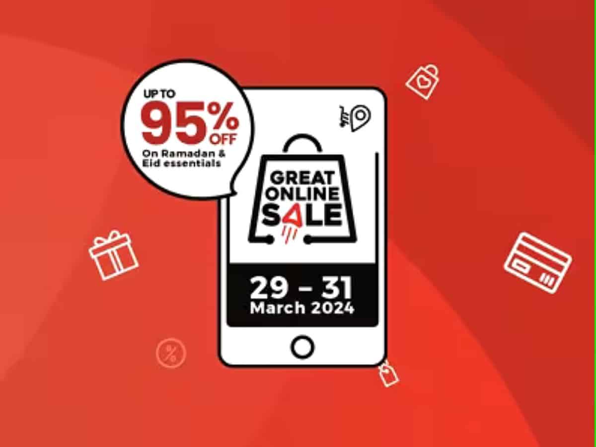 Dubai's 3-day 'Great Online Sale': Up to 95% off