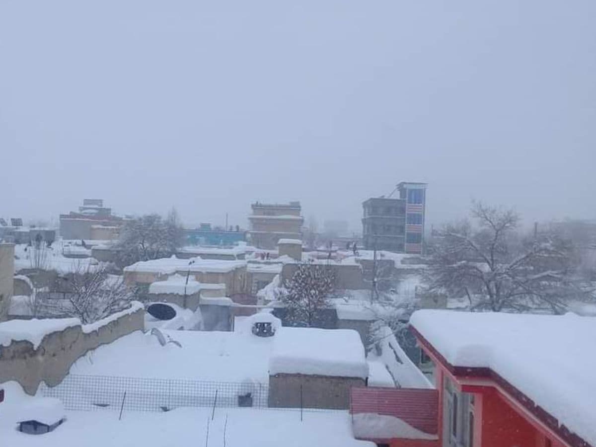 Heavy Snow in Afghanistan