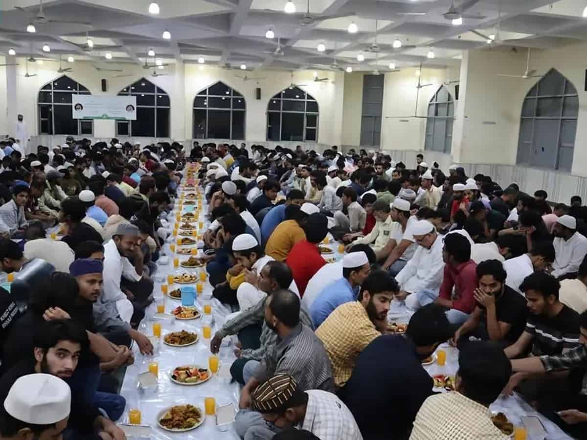 Ramzan 2024: Saudi holds Iftar banquet at Abu Bakr As-Siddiq Mosque in New Delhi