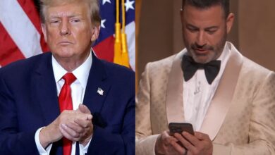 Jimmy Kimmel answers Trump's nasty post by asking, 'Isn't it past your jail time?'