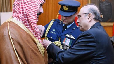 Saudi Arabia's defense minister awarded Nishan-i-Pakistan