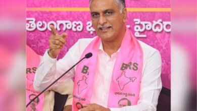 Harish Rao dares Revanth to come to Gun Park with resignation letter on Friday morning