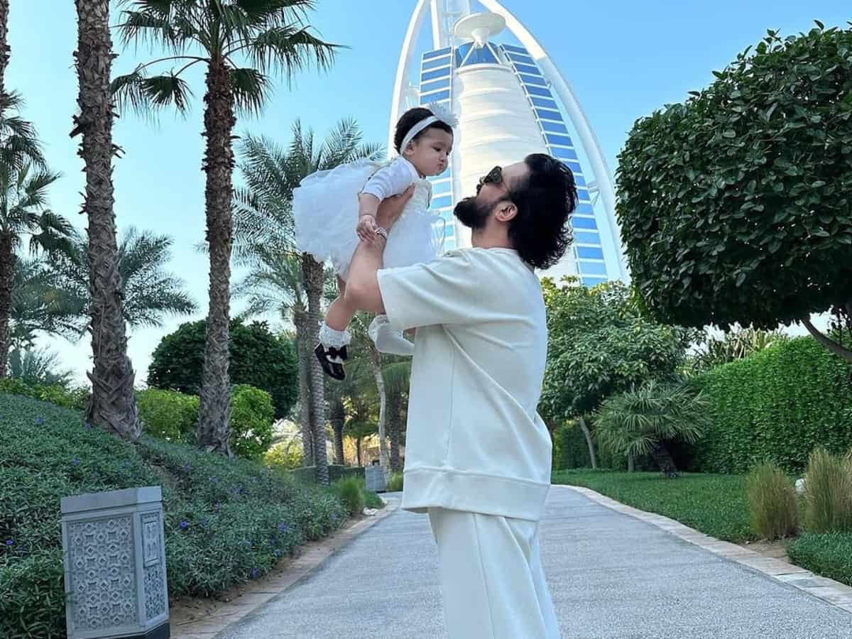 Atif Aslam introduces his daughter Haleema to the world [Photos]