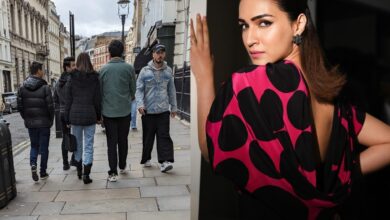 Kriti Sanon spotted with a 'mystery man' in London, pic goes viral