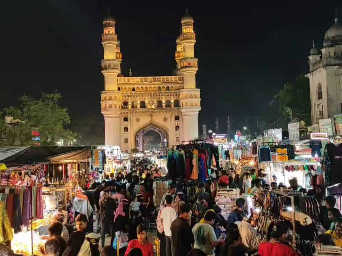 Hyderabad's Charminar market set for Ramzan