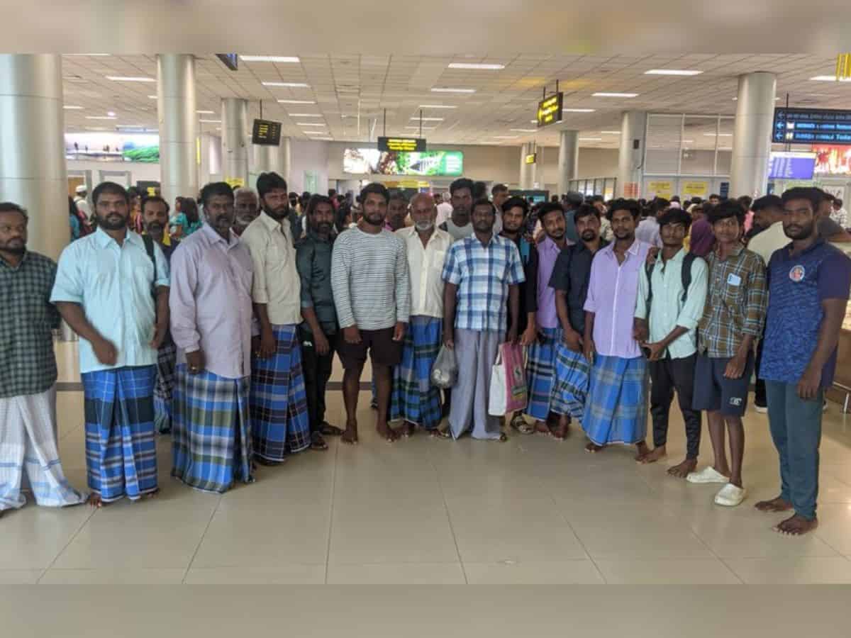 9 Indian fishermen have been repatriated from Sri Lanka
