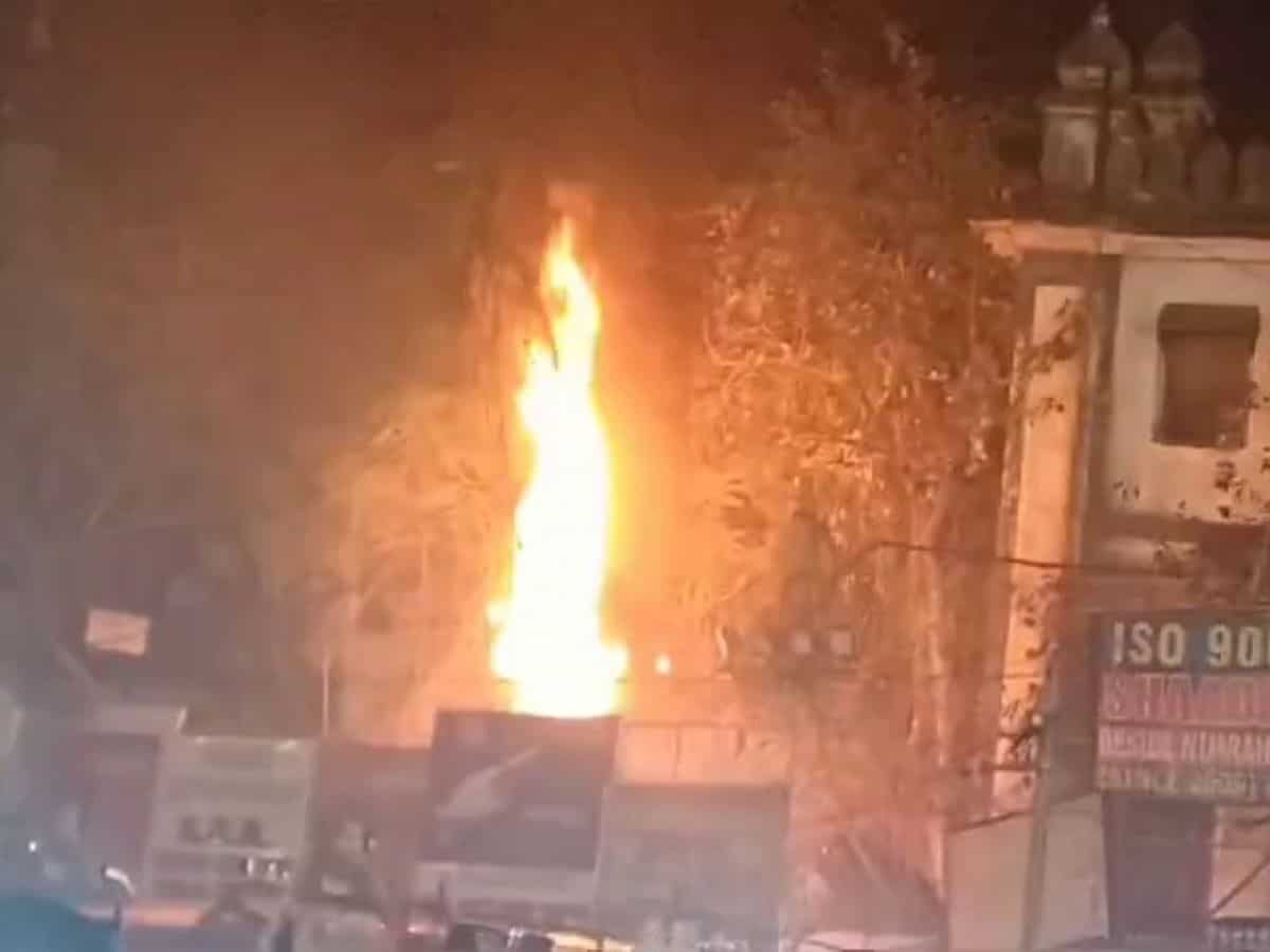Hyderabad: Fire at Unani Hospital premises near Charminar