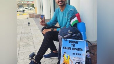 Indian man walks over 1,200 km from Dubai-Riyadh to meet Ronaldo