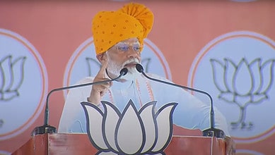 Narendra Modi Rajasthan speech -screenshot