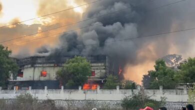 Massive fire at Telangana pharma company