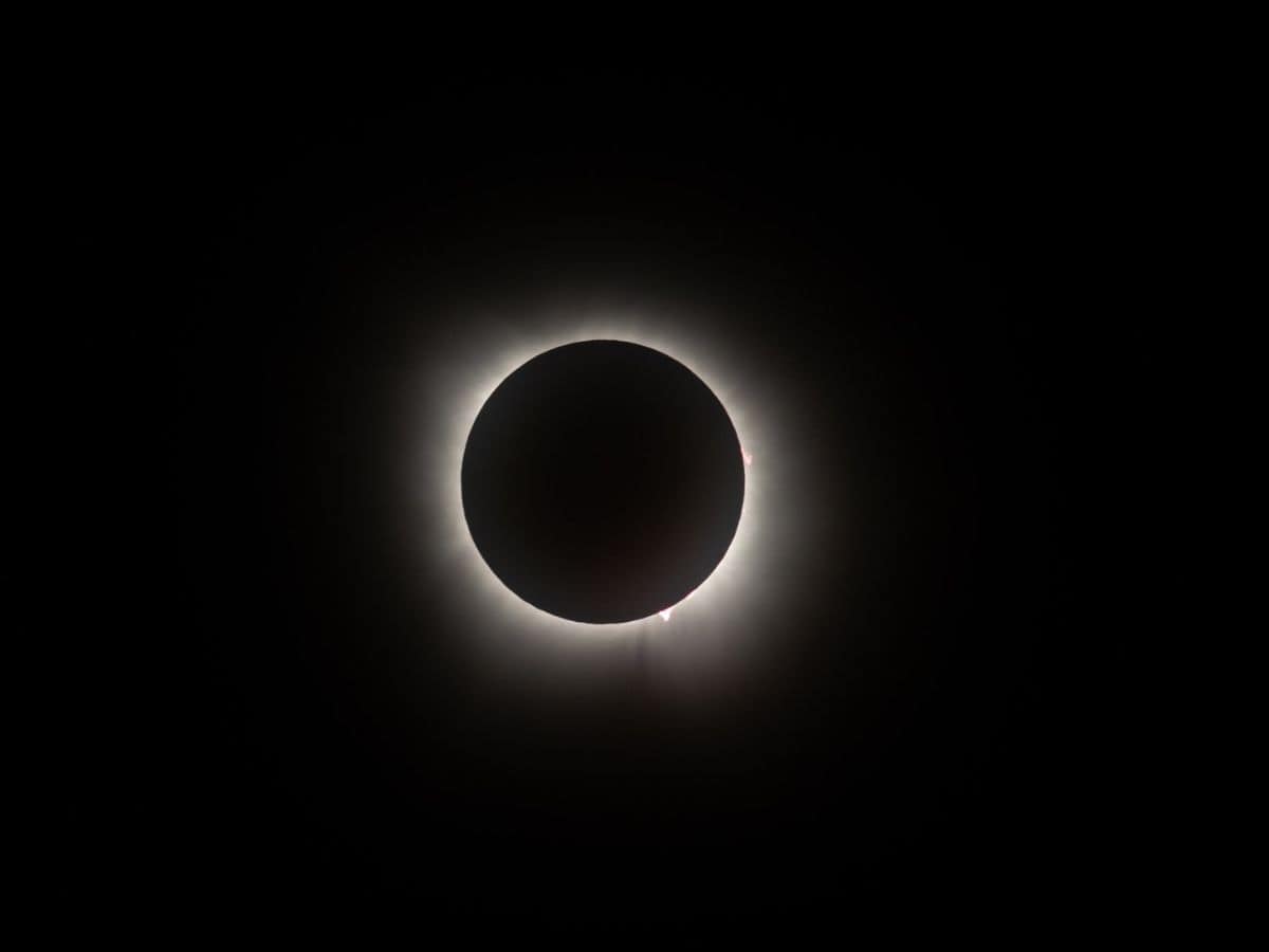 solar eclipse as seen from Cleveland.