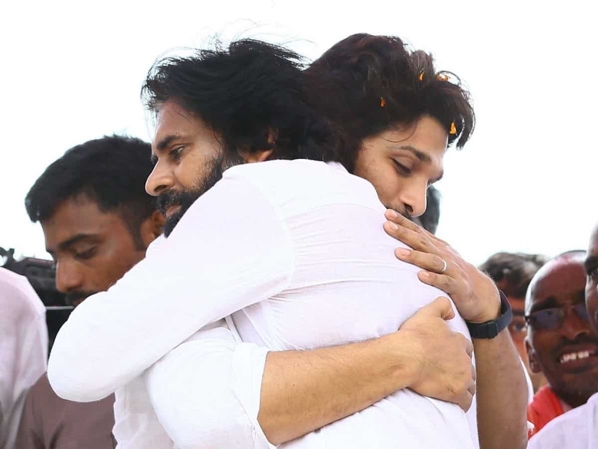 Allu Arjun sends best wishes to uncle Pawan Kalyan for success in his poll campaign