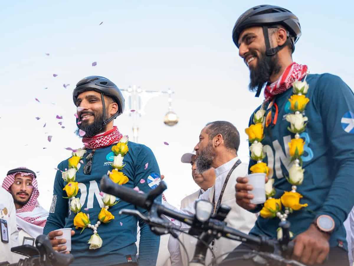 'Pedal 2 Haj for Gaza': Brothers cycles 3,635 miles from Scotland to Madinah