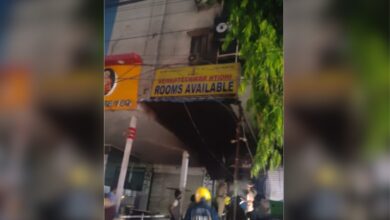 Fire breaks out in hotel in Chaitanyapuri, couple hurt
