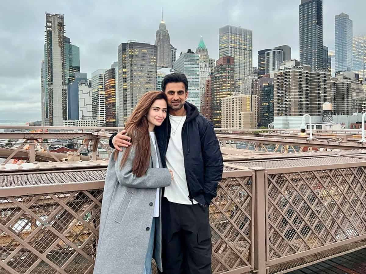 Shoaib Malik and Sana Javed's honeymoon photos go viral
