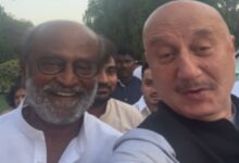 'God's gift to mankind': Anupam Kher shares fun video with Rajinikanth