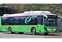 TGSRTC to give away passes for "Green Metro Luxury Electric AC buses for Rs 1,900 per month.