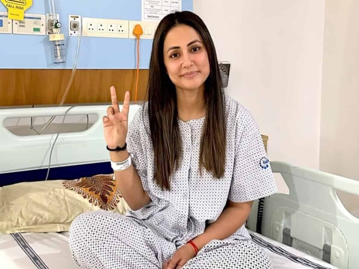 Keep going: Hina Khan drops new pics from work diaries