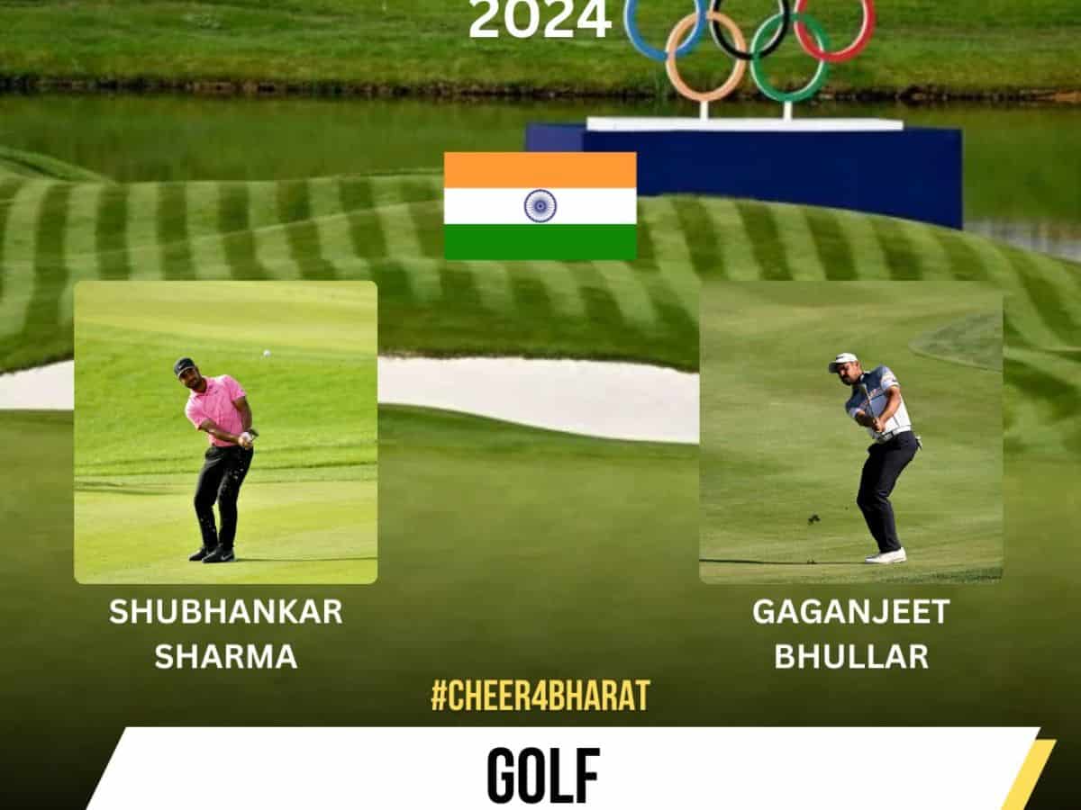 Indian golf stars Shubhankar Sharma and Gaganjeet Bhullar