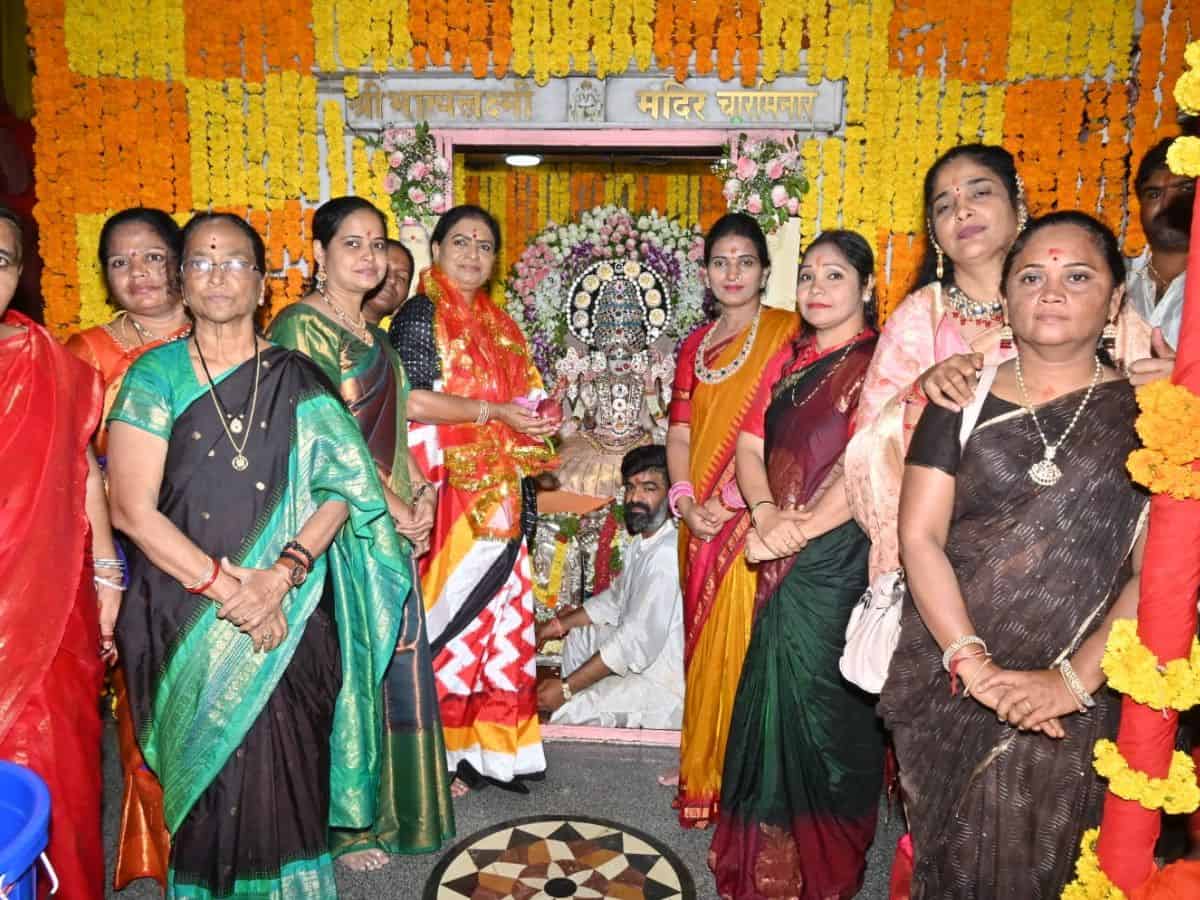 BJP MP slams Congress for 'restricting' Bathukamma at Charminar