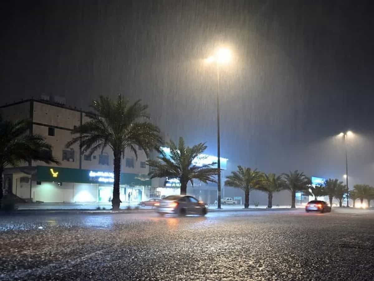 Saudi Arabia issues weather warning: Heavy rain, strong winds until Jan 12