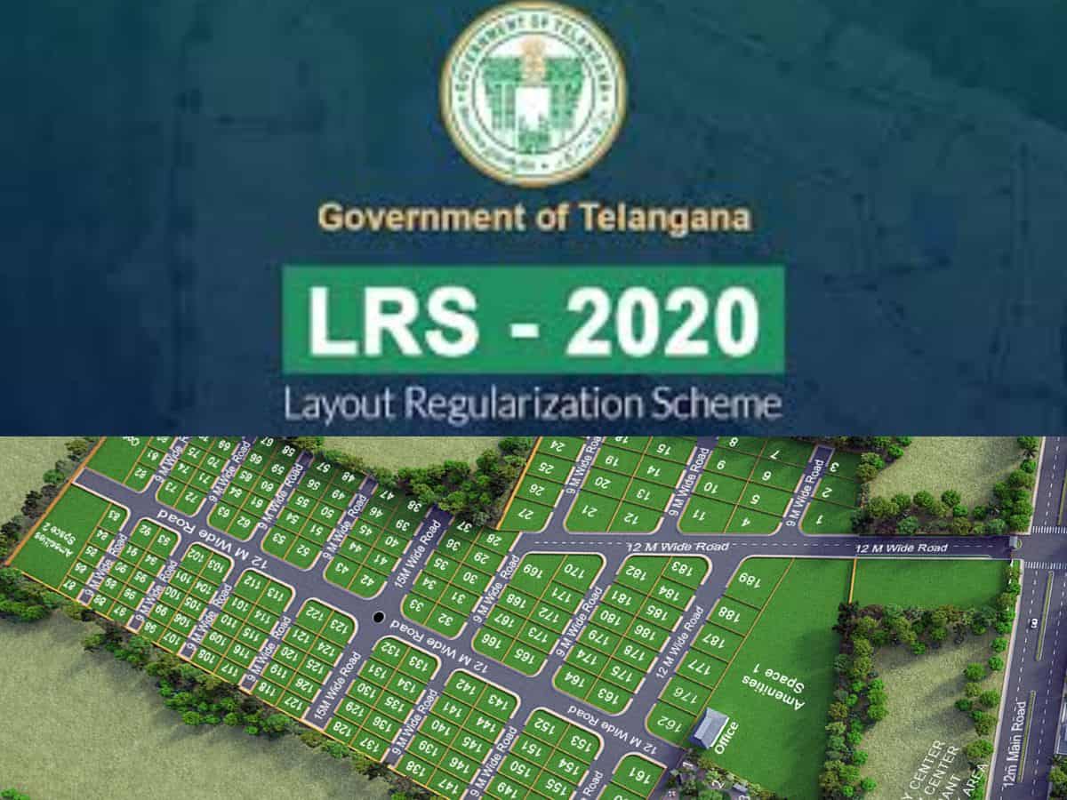 State government announces 25% discount on registration of plots in layouts till March 31.