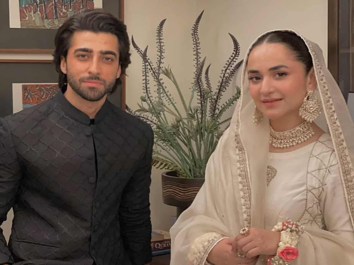 Nameer Khan and Yumna Zaidi (Instagram)